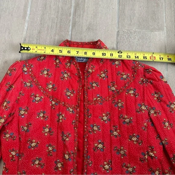 Vintage quilted jacket - Picture 6 of 8